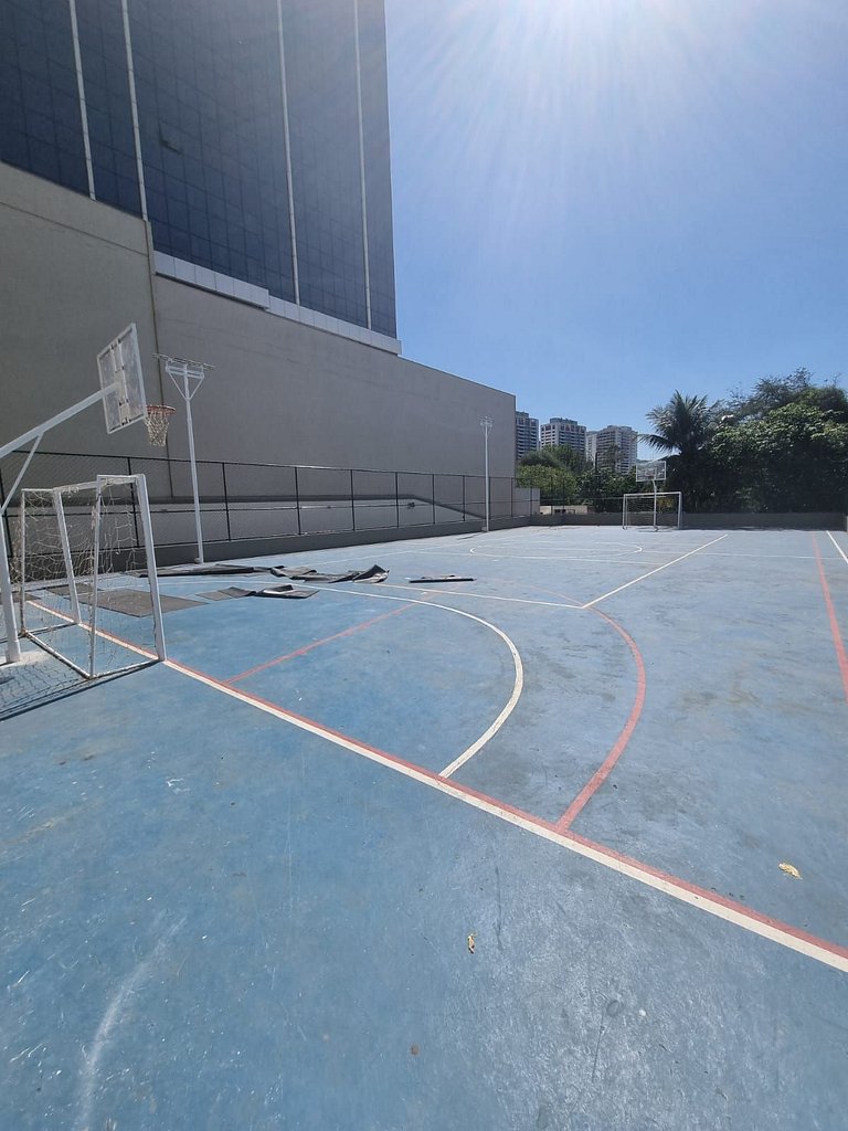 Flat vista mar | Barra da Tijuca com Garagem