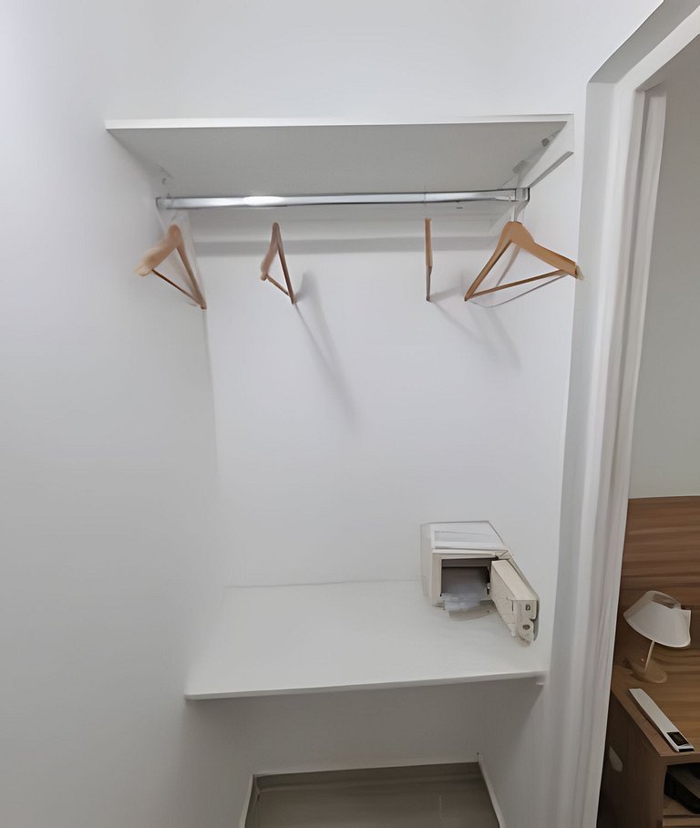 Flat vista mar | Barra da Tijuca com Garagem