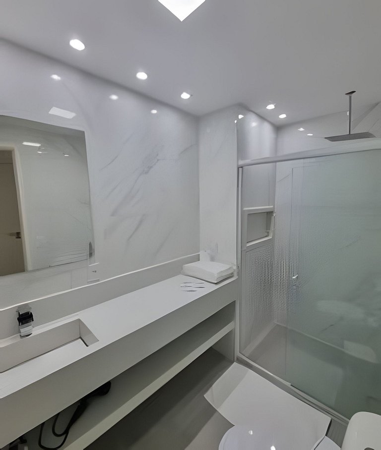 Flat vista mar | Barra da Tijuca com Garagem