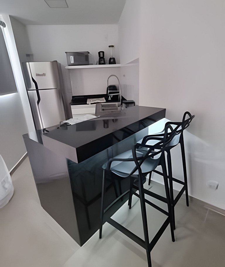 Flat vista mar | Barra da Tijuca com Garagem