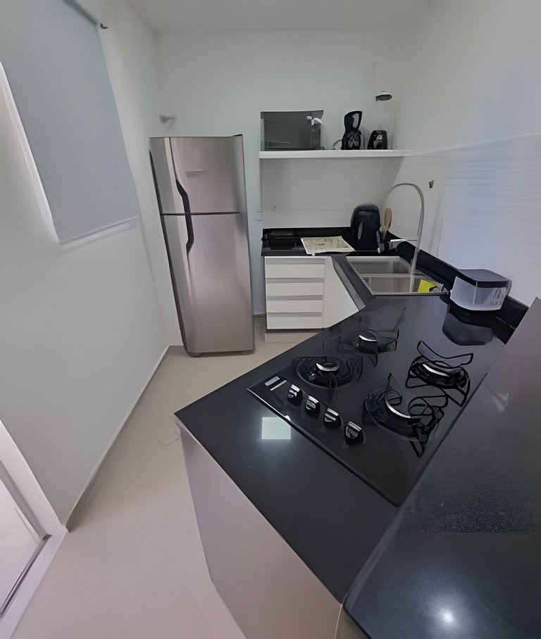 Flat vista mar | Barra da Tijuca com Garagem