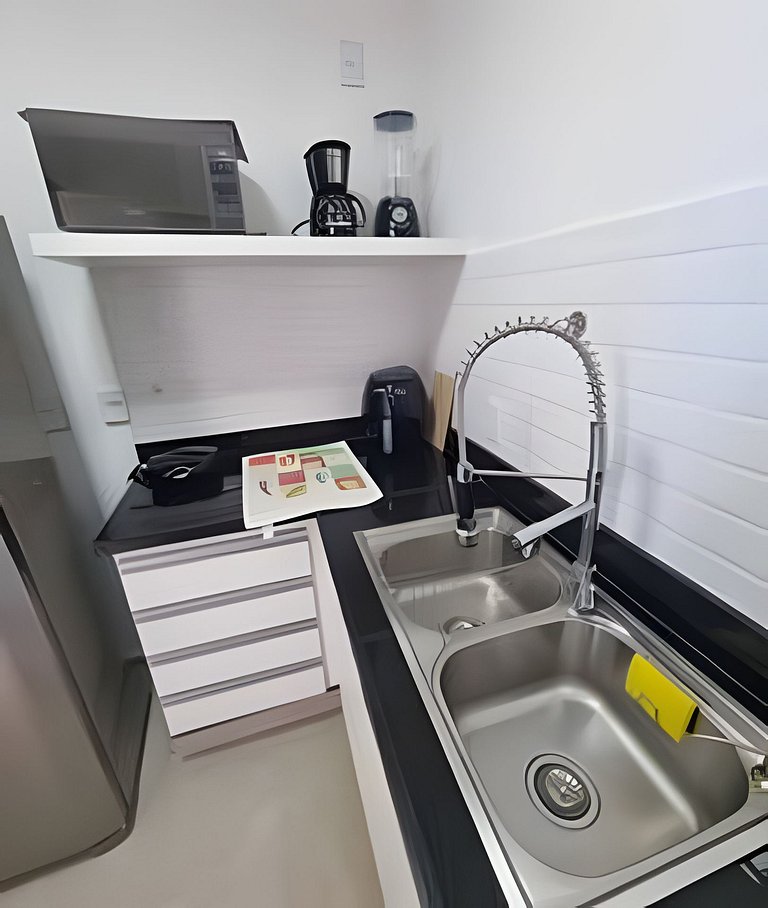Flat vista mar | Barra da Tijuca com Garagem